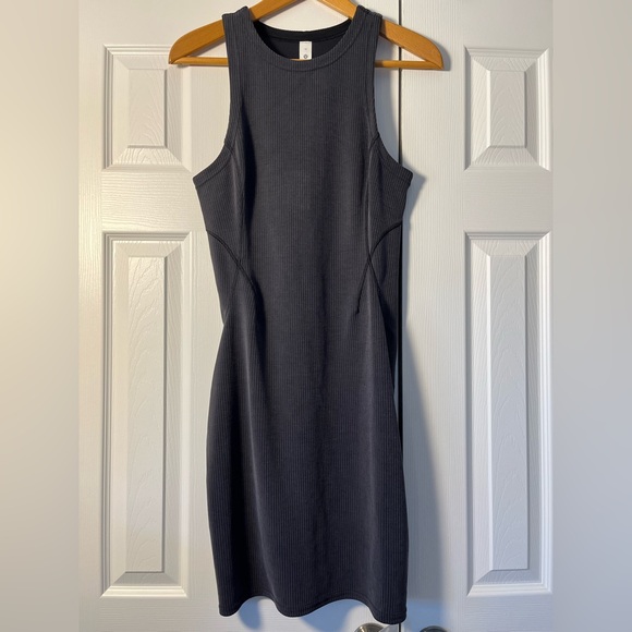 Lululemon Ribbed Softstreme Tank Dress Slim Fit Size 10 NWT - Picture 4 of 11